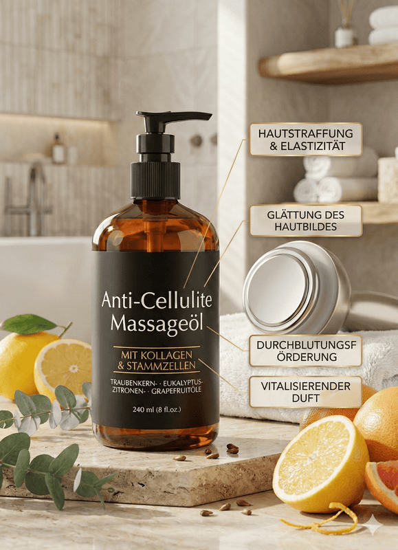 Sanuro Massage-Öl | Anti-Cellulite
