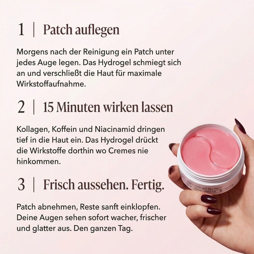 Peptid-Kollagen Augenpads