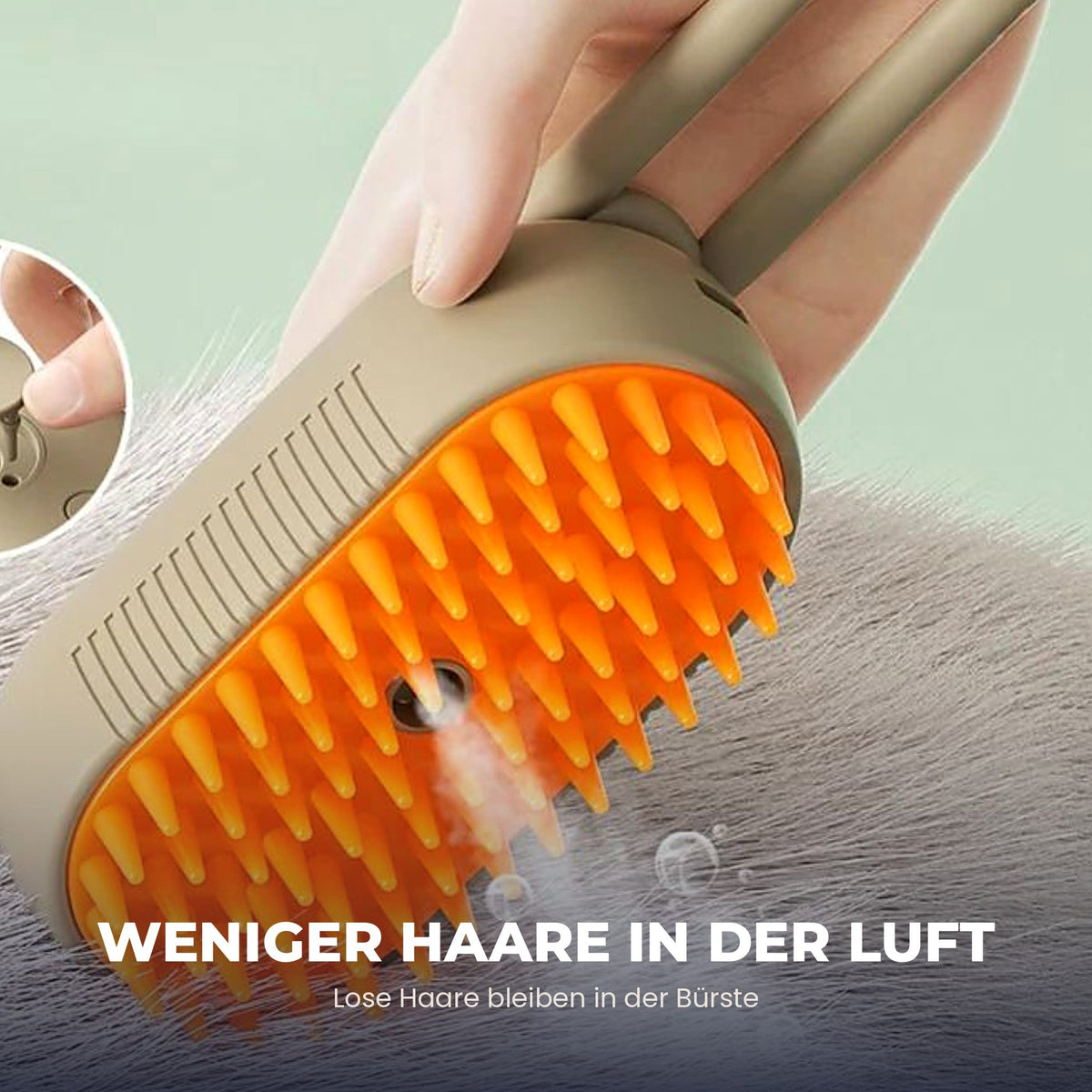 Sanuro AniBrush Sprühnebel-Fellbürste