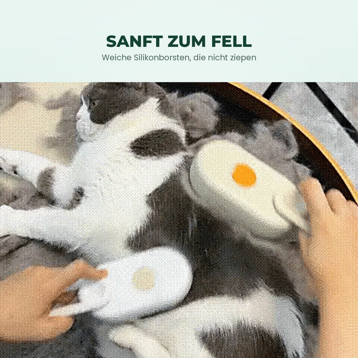 Sanuro AniBrush Sprühnebel-Fellbürste