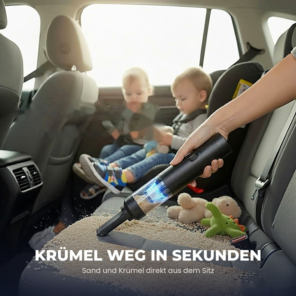 Sanuro HandSaug Auto-Handstaubsauger 2-in-1
