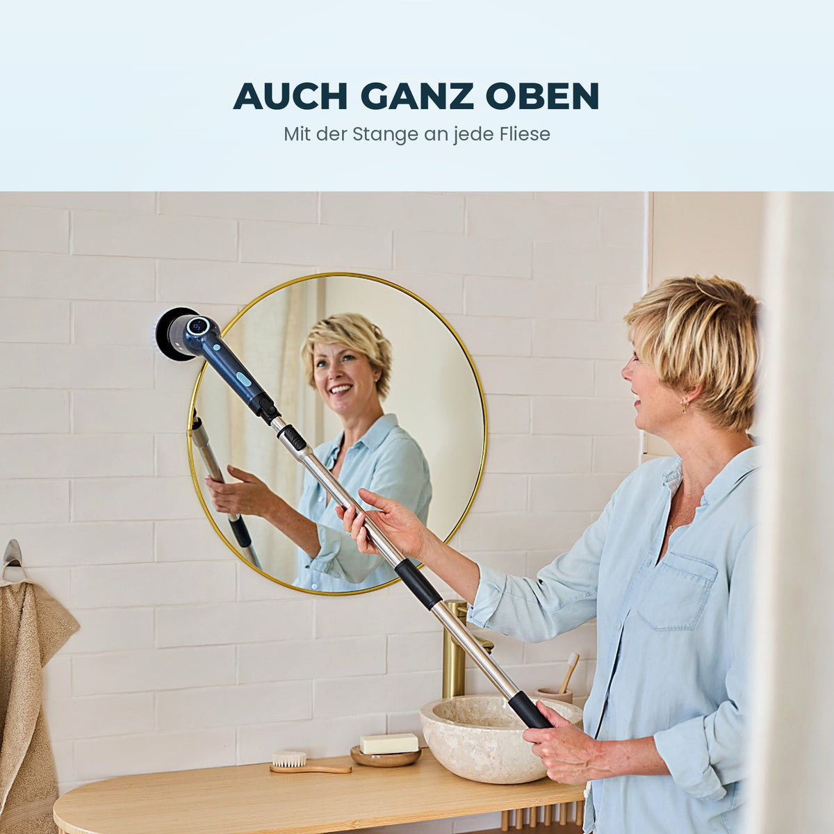 Sanuro Scrubby Elektrische Reinigungsbürste