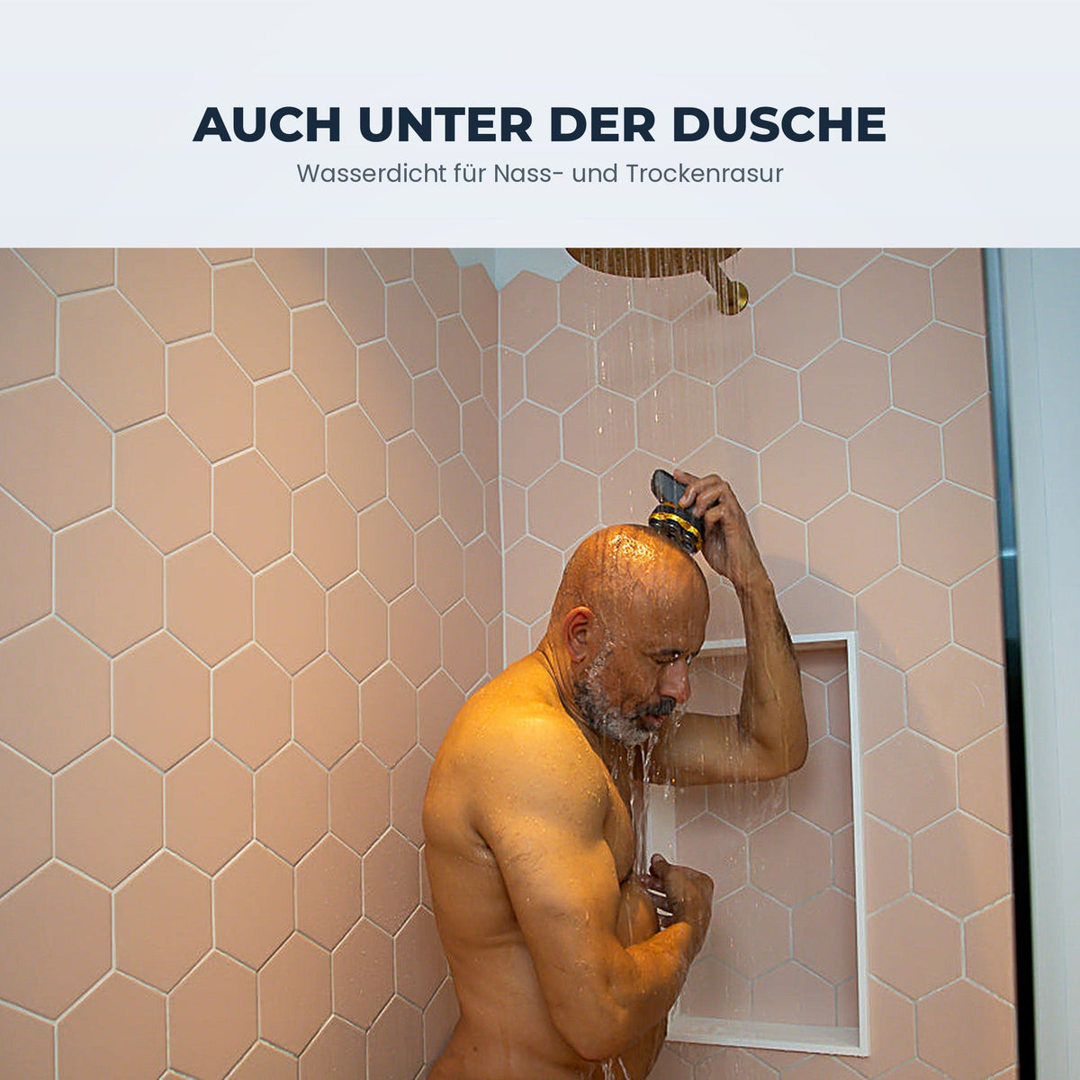 Sanuro ShaveMaster Kopfrasierer mit 7 Scherköpfen