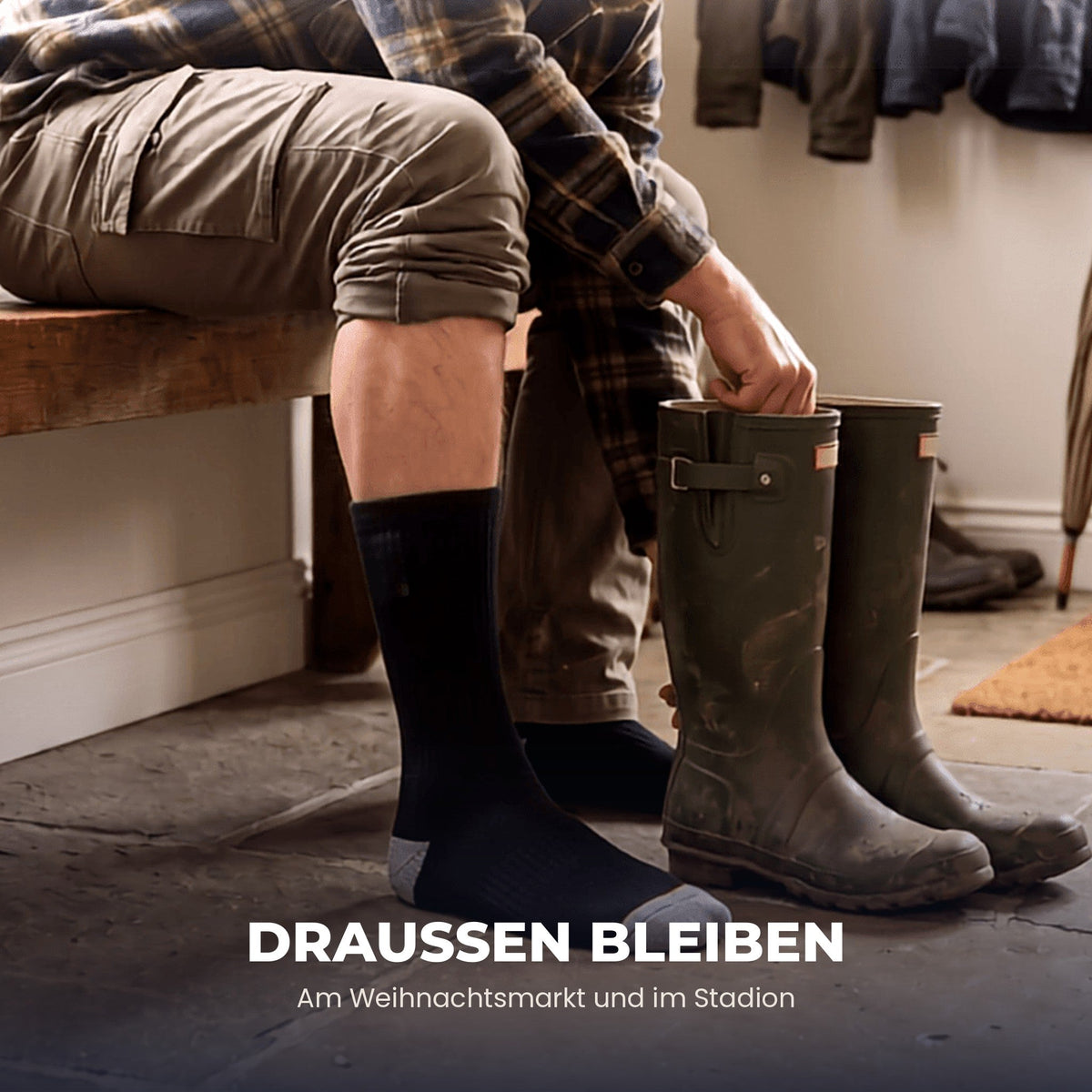 Sanuro WarmSocks Beheizbare Socken